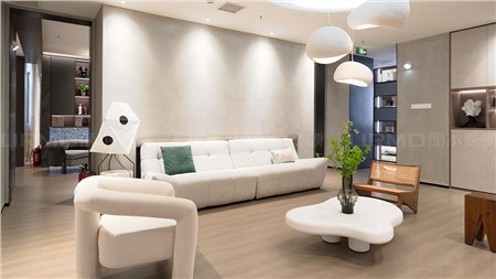 長沙大規(guī)模實(shí)景展廳85m² | 麗爾曼頓全屋整裝定制
