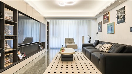 4.3w打造黑白灰現代風格的家131m² | 麗爾曼頓全房全屋整裝
